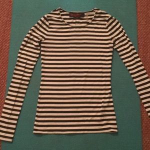 Alice & Olivia stripe top